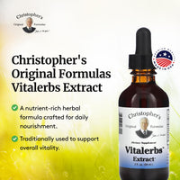 Thumbnail for Christopher's Original Formulas Vitalerbs Extract, Nutrient-Rich Herbal Supplement, 2 oz