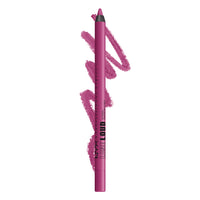 Thumbnail for NYX PROFESSIONAL MAKEUP Line Loud Lip Liner, Longwear and Pigmented Lip Pencil with Jojoba Oil & Vitamin E - Hottie Hijacker (Hot Blue Pink)