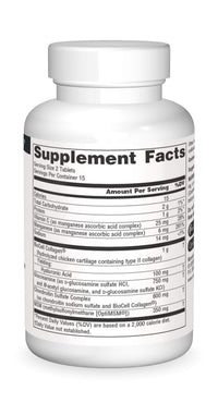 Thumbnail for Source Naturals Hyaluronic Joint Complex with Glucosamine, Chondroitin & MSM - 30 Tablets