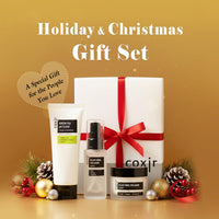 Thumbnail for coxir Black Snail Korean Skin Care Gift Set – Snail Mucin Cleanser, Serum & Cream | Hydrating & Repairing Face Set | Korean Beauty Skincare Gift for Women, Holiday & Christmas Gift Set