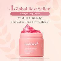 Thumbnail for medicube Collagen Jelly Cream- Niacinamide & Freeze-Dried Hydrolyzed Collagen - Boosts skin's barrier hydration and gives 24h Glow & Lifted Look - Korean skincare (1.69 Fl Oz (Pack of 1))