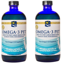 Thumbnail for Nordic Naturals Omega-3 Pet, Unflavored - 1518 mg Omega-3 Per Teaspoon - 2 Pack - 32 oz Total - Fish Oil for Dogs with EPA & DHA - Promotes Heart, Skin, Coat, Joint, & Immune Health - Non-GMO