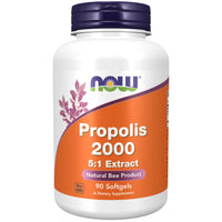 Thumbnail for NOW Supplements, Propolis 2,000 (Bee Propolis), 5:1 Extract, Natural Bee Product, 90 Softgels