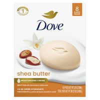 Thumbnail for Dove Beauty Bar Soap Shea Butter, 8 Bars for Nourished, Radiant Skin, Enriches Skin 3.75 oz