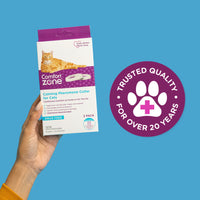 Thumbnail for Comfort Zone Cat Calming Collar: 1 30-Day Calming Collar; Cat Pheromones Help Anxiety, Reduce Stress, Urine Marking, Scratching; Indoor or Outdoor Cats; Long-Lasting