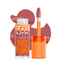 Thumbnail for NYX PROFESSIONAL MAKEUP Duck Plump High Pigment Lip Gloss, Lip Plumper Gloss with Spicy Ginger - Nude Swings