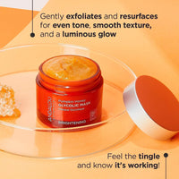 Thumbnail for Andalou Naturals Pumpkin Honey Glycolic Mask, Brightening & Exfoliating Face Mask with Glycolic Acid & Vitamin C, Gently Removes Dirt and Brightens Skin, 1.7 fl oz
