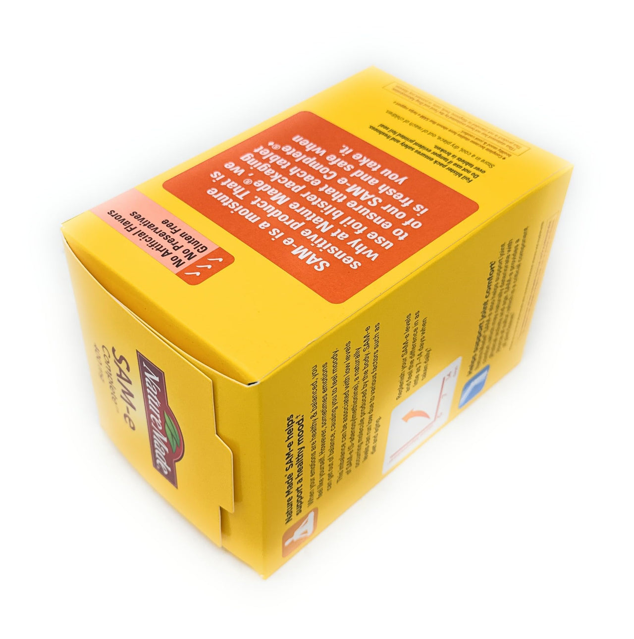 Nature Made SAM-e Complete 400 mg. Tablet (Helps Support Healthy Mood & Joint Comfort) 60 Count