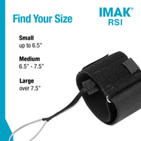 Thumbnail for Brownmed - IMAK RSI WrisTimer - Wrist Brace for Carpal Tunnel, Arthritis & Tendonitis - Comfortable Wrist Support for Working, Gaming & More - Offers Gentle Wrist Compression for Men & Women - Small