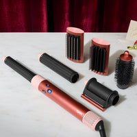 Thumbnail for Dyson Special Edition Airwrap™ Complete Long Multi-Styler in Strawberry Bronze and Blush Pink with Detangling Comb