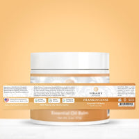 Thumbnail for Vitality Extracts Frankincense Balm - 2oz, Boswellia Serrata, Beeswax, Olive Oil, Moisturizer for Dry, Cracked Skin, All Skin Types