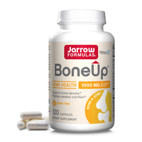Thumbnail for Jarrow Formulas BoneUp for Bone Density - Vitamin D3 and K2, Calcium Support, 120 Capsules, Provides Skeletal Nutrition, Up to 20 Days Supply