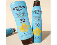 Thumbnail for Hawaiian Tropic Everyday Active Sunscreen Lotion SPF 50, Water-Resistant, Broad Spectrum UVA/UVB Protection, 8 fl oz (Pack of 2)