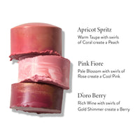 Thumbnail for LAURA GELLER NEW YORK Italian Marble Blush Makeup Stick | Cream Finish Marbleized Blush for Cheeks, Apricot Spritz