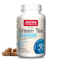 Thumbnail for Jarrow Formulas Green Tea Herbal Antioxidant 500 mg, Dietary Supplement, Cardiovascular and Immune Health, 100 Capsules, 100 Day Supply
