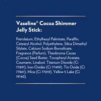 Thumbnail for Vaseline Cocoa Shimmer Jelly Stick – Non-Greasy Moisturizer for Glowing Skin, Face & Body Lotion, Travel-Size, 1.4 Oz Ea, Pack of 3.