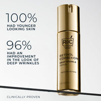 Thumbnail for RoC Retinol Correxion Deep Wrinkle Retinol Face Serum with Ascorbic Acid, Anti-Aging Treatment for Fine Lines, Dark Spots, Post Acne Scars, 1 Oz (Packaging May Vary)