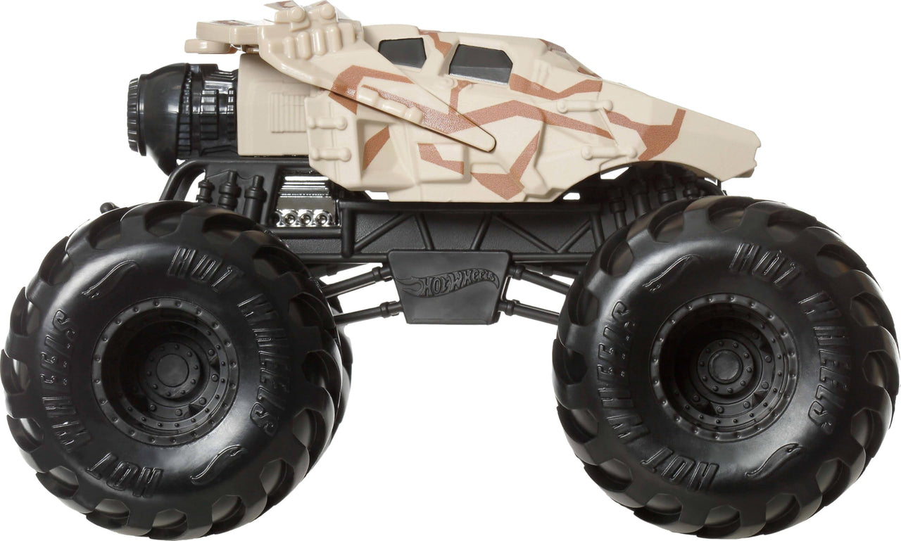 Hot Wheels Monster Trucks, Oversized Monster Truck, 1:24 Scale Die-Cast Toy Truck with Giant Wheels and Cool Designs