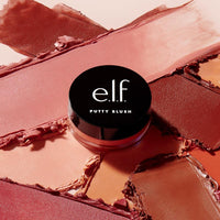 Thumbnail for e.l.f. Putty Blush, Creamy & High-Pigment Formula For A Natural Glow, Delivers A Semi-Matte & Powder Finish, Vegan & Cruelty-Free, Fiji