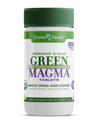 Thumbnail for Green Foods Original Green Magma Barley Grass Nutritional Supplement, 250 Tablets (500mg Ea) Certified Organic