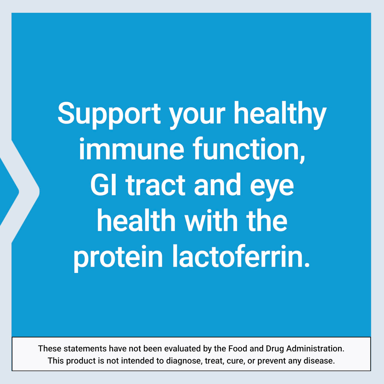 Life Extension Lactoferrin Caps, Healthy Immune Response, GI Support, Vision Health, Gluten-Free, Non-GMO, 1-Daily, Vegetarian, 60 Capsules