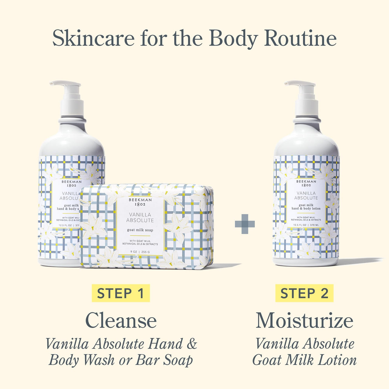Beekman 1802 Goat Milk Lotion – Body Lotion & Hand Lotion for Dry Skin, Lightweight Non-Greasy Formula with Shea Butter & Jojoba Oil, Cruelty Free, Lotion Pump – Vanilla Absolute