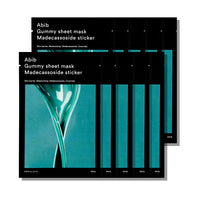 Thumbnail for Abib Gummy Sheet Mask Madecassoside Sticker 10 Sheets (Skin Barrier) I Korean Face Mask for Sensitive Skin, Soothing & Redness Relief, Daily Skincare Treatment, K-Beauty Sheet Mask