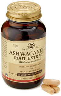 Thumbnail for SFP Ashwagandha Root Extract Solgar 60 VCaps