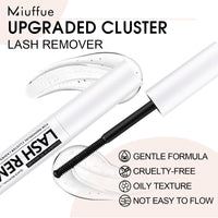 Thumbnail for Miuffue Eyelash Glue Remover 5ML Cluster Lash Remover for Individual False Lashes, Bond and Wispys, Gentle Non-irritating Mascara Wand