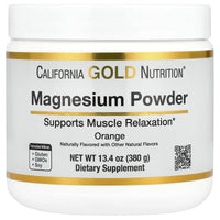 Thumbnail for Magnesium Powder Beverage, as Magnesium Citrate, Orange Crush Flavor, 13.4 oz (380 g)