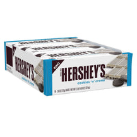 Thumbnail for HERSHEY'S COOKIES 'N' CREME King Size Candy, Bulk, Individually Wrapped, 2.6 oz Bars (18 Count)
