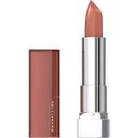 Thumbnail for Maybelline Color Sensational Lipstick, Lip Makeup, Cream Finish, Hydrating Lipstick, Nude, Pink, Red, Plum Lip Color, Naked Dare, 0.15 oz; (Packaging May Vary)