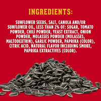 Thumbnail for Image 3 of DAVID SEEDS Roasted and Salted Bar-B-Q Jumbo Sunflower Seeds, 5.25 oz, 12 Pack