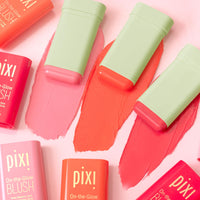 Thumbnail for Pixi Beauty SunKissed Sheen On-the-Glow Trio, Blush, Bronze, and Highlighter Routine