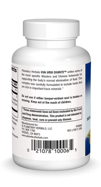 Thumbnail for Planetary Herbals Uva Ursi Diurite, Botanical Support for Fluid Balance*, 780 mg - 72 Tablets