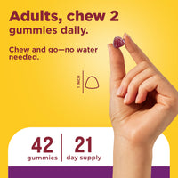 Thumbnail for Nature Made Probiotics, Probiotics for Women and Men 8 Billion CFU per 2 Gummies, 42 Probiotic Gummies, 21 Day Supply