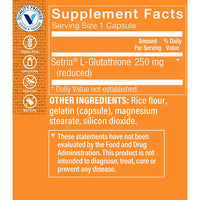Thumbnail for The Vitamin Shoppe Reduced Glutathione Antioxidant - 250 MG (50 Capsules)
