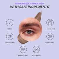 Thumbnail for Wonderskin Wonder Blading Brow Stain & Go Masque - Long Lasting Eye Brow Tint, Transfer Proof and Smudge Proof Eyebrow Tint Stain (Brunette)