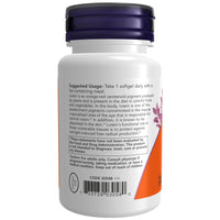 Thumbnail for NOW Foods Supplements, Lutein 10 mg with 10 mg of Free Lutein from Lutein Esters, 60 Softgels