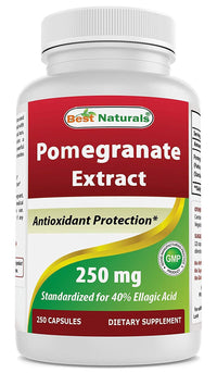 Thumbnail for Best Naturals Pomegranate Extract 250 mg 250 Capsules