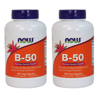 Thumbnail for Now Foods, B-50, 250 Veg Capsules (pack of 2)