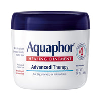 Thumbnail for Aquaphor Healing Ointment, Advanced Therapy Skin Protectant, Multi-Purpose Healing Ointment and Body Moisturizer, For Dry, Cracked Skin, Minor Cuts and Burns, 14 Oz Jar