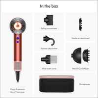 Thumbnail for Special Edition Dyson Supersonic Nural™ Hair Dryer in Strawberry Bronze and Blush Pink with Dyson-Designed Presentation