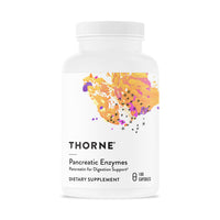 Thumbnail for THORNE - Pancreatic Enzymes - Digestive Enzymes Supplement for Digestion Support - Minimizes Occasional Gas & Bloating* - Third-Party Certified - Gluten, Dairy & Soy-Free - 180 Capsules