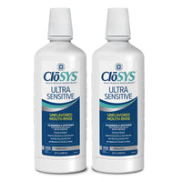Thumbnail for CloSYS Ultra Sensitive Unflavored pH Balanced Alcohol Free Mouthwash 32 Ounce (Pack of 2 + 1 Bottle) Bad Breath Germ Killer