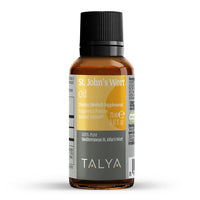 Thumbnail for TALYA St. John’s Wort Oil 0.67 fl. oz | 100% Pure & Natural Liquid Drop | Dietary Supplement | for Positive Mood & Emotional Balance | Body, Skin & Hair Care | Non-GMO