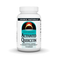 Thumbnail for Source Naturals Activated Quercetin, Bioflavanoid Complex, for Seasonal & Immune Support* - 100 Capsules