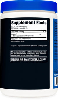 Thumbnail for Nutricost Creapure® Creatine Monohydrate 500 Grams