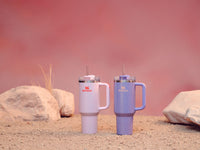 Thumbnail for STANLEY Quencher H2.0 Tumbler with Handle and Straw 40 oz | Flowstate 3-Position Lid | Cup Holder Compatible for Travel | Insulated Stainless Steel Cup | BPA-Free | Periwinkle Shimmer