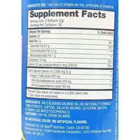 Thumbnail for Pure Alaska Omega-3 Wild Alaskan Salmon Oil 1000mg Softgels 180-Count